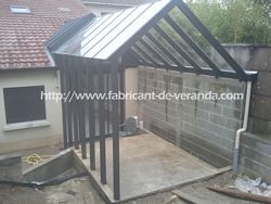 veranda aluminium abri jardin